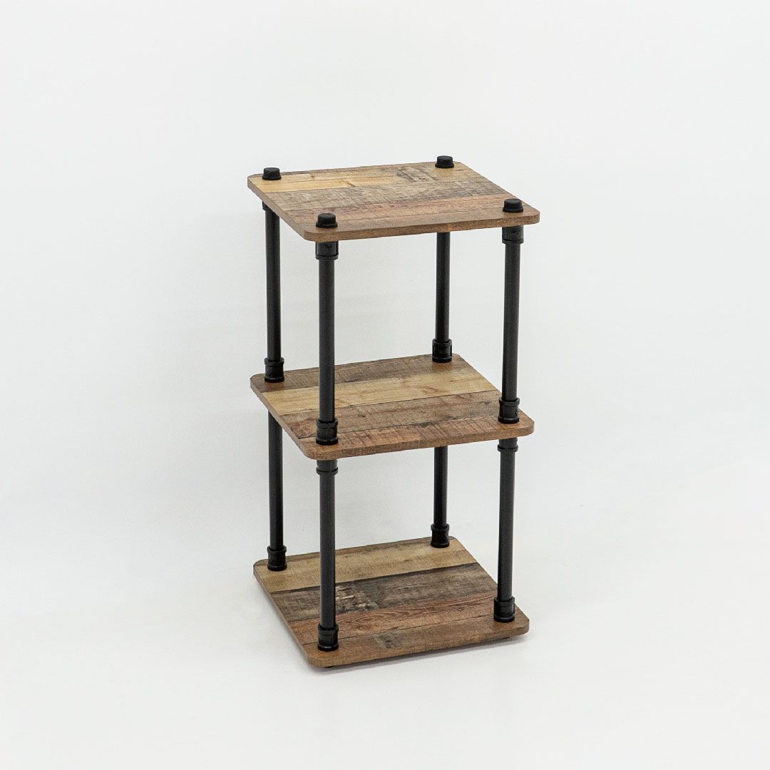 Industrial Pipe Corner Square Shelf 3&6 Layer Combination Flat